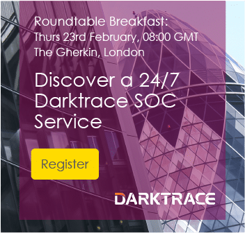 Roundtable Breakfast Feb 2023 Gherkin London Discover a 24/7 Darktrace SOC Service