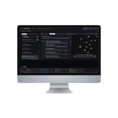 Darktrace user interface
