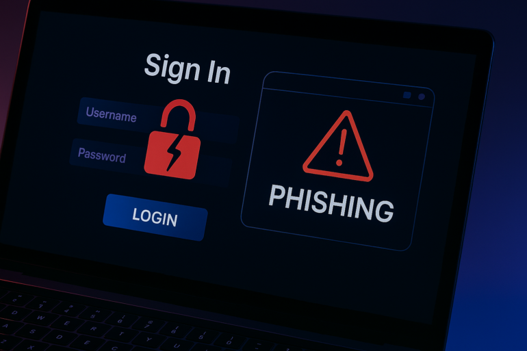 Sophisticated phishing campaigns using adversary-in-the-middle techniques